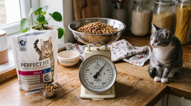 alimentation et rations pour chat stérilisé