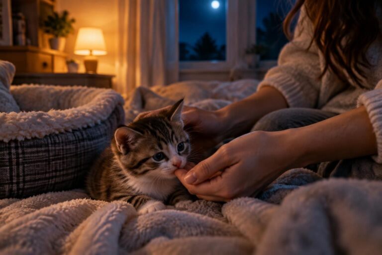votre chaton pleure la nuit ? découvrez les causes de ses miaulements et nos conseils pour le rassurer et retrouver des nuits paisibles.